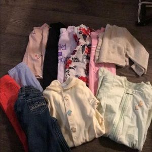 assorted girls clothing lot